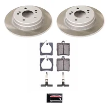 Rear SEMI-COATED ROTOR KIT for Mercedes-Benz image 1
