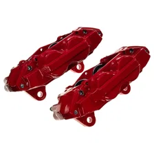 Front RED CALIPER PAIR W/O BRKT image 6
