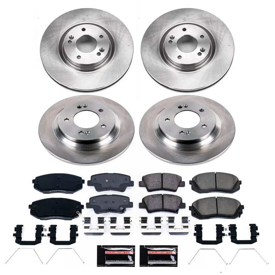 Front and Rear AUTOSPECIALTY BRAKE KIT for Kia Optima