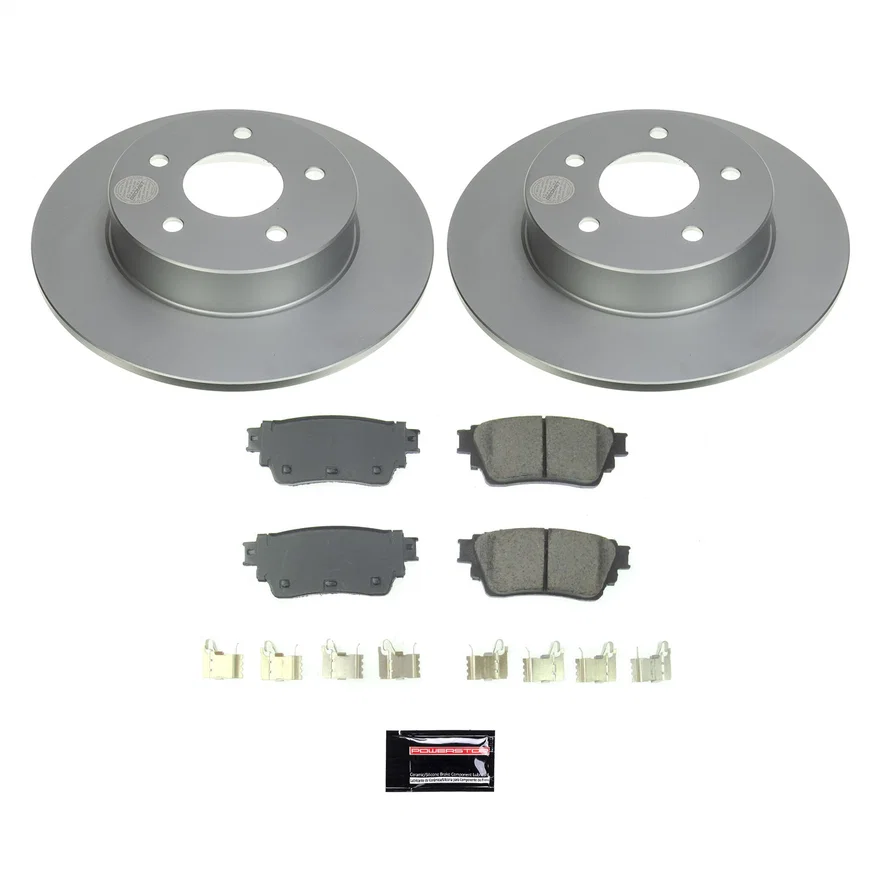 Rear Z17 COATED BRAKE KIT for Nissan