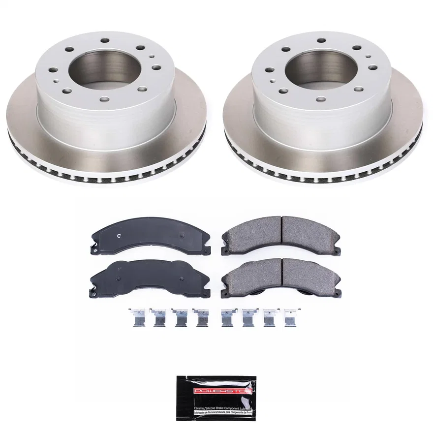 Rear SEMI-COATED ROTOR KIT
