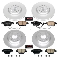 Front and Rear Z23 COATED BRAKE KIT for Volkswagen Passat image 2