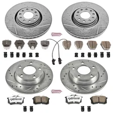 Front and Rear Z26 STREET BRAKE KIT for Audi A6 Quattro image 2