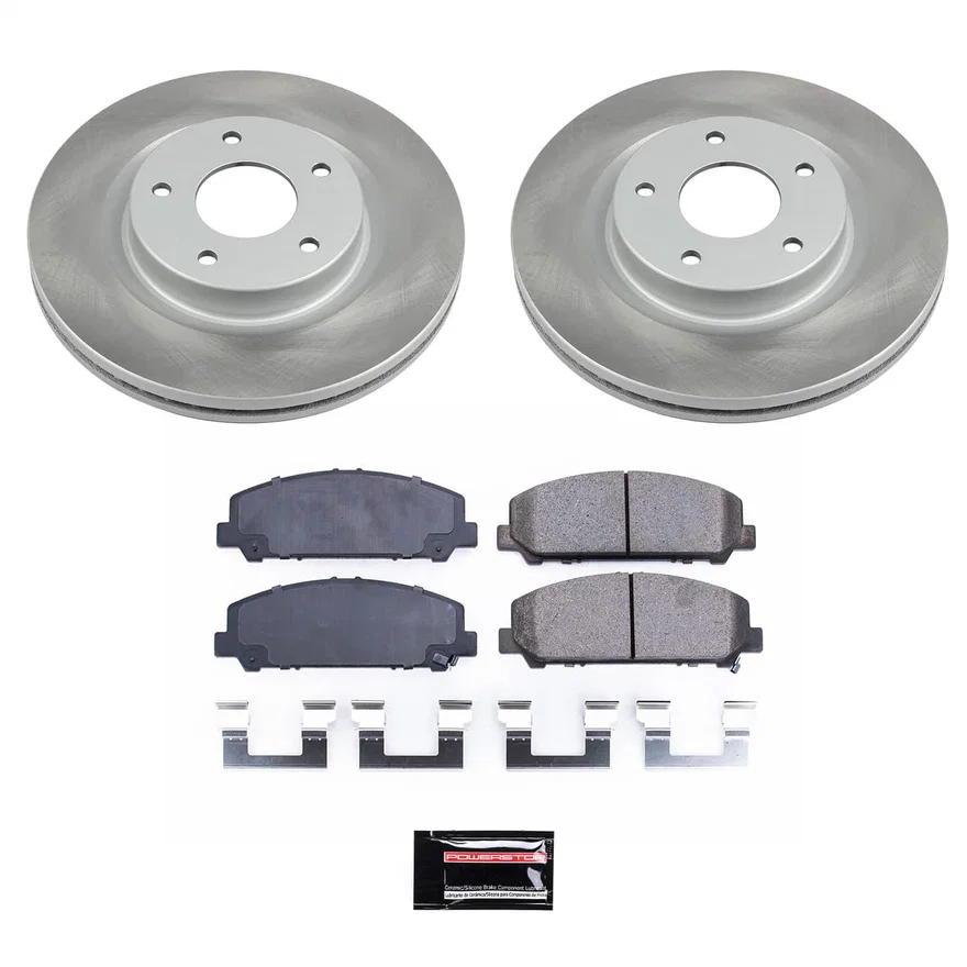 Front SEMI-COATED ROTOR KIT