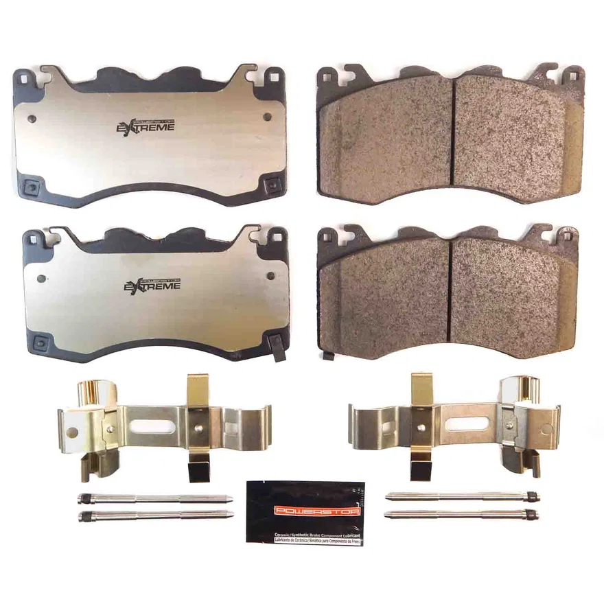 Front Z26 STREET PAD W/HDW for Ford Mustang