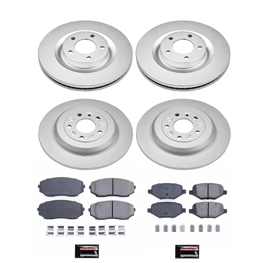 Front and Rear Z17 COATED BRAKE KIT