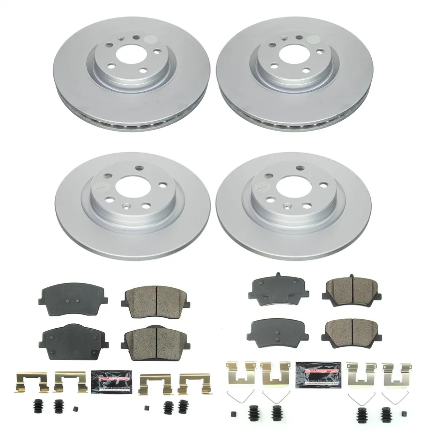 Front and Rear Z23 COATED BRAKE KIT for Volvo XC40