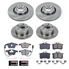 Front and Rear AUTOSPECIALTY BRAKE KIT for Audi A6 image 1
