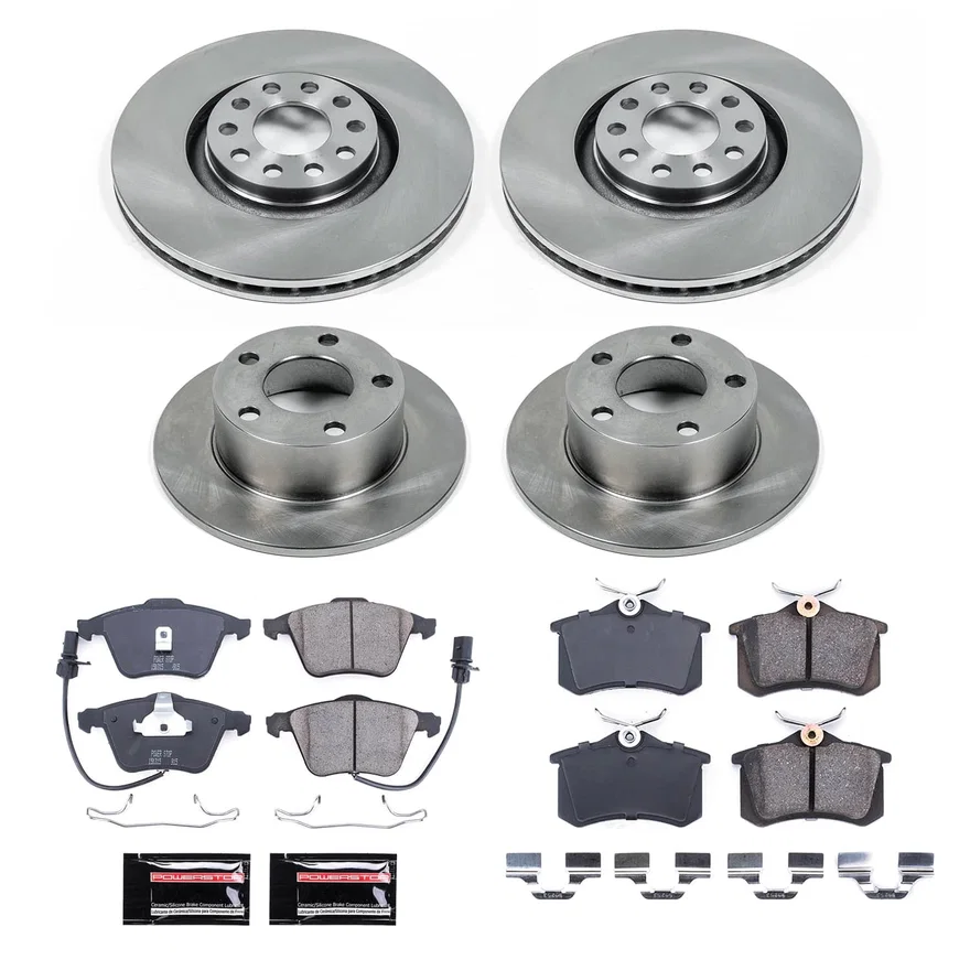 Front and Rear AUTOSPECIALTY BRAKE KIT for Audi A6