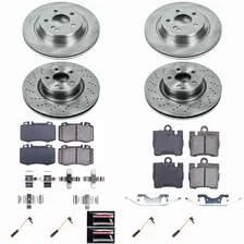 Front and Rear AUTOSPECIALTY BRAKE KIT for Mercedes-Benz image 2