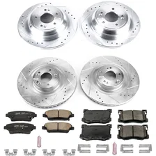 Front and Rear Z23 EVOLUTION BRAKE KIT for Hyundai Genesis image 2
