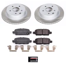 Rear SEMI-COATED ROTOR KIT for Nissan image 1