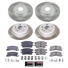Front and Rear SEMI-COATED ROTOR KIT for Lexus RX300 image 1