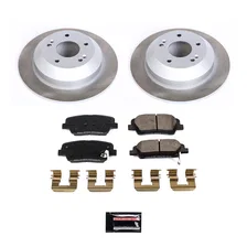 Rear SEMI-COATED ROTOR KIT image 1