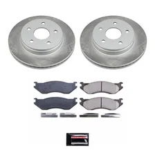 Front SEMI-COATED ROTOR KIT for Dodge Ram 1500 image 1