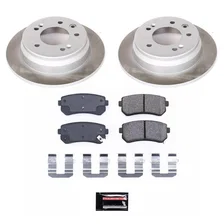 Rear SEMI-COATED ROTOR KIT image 1