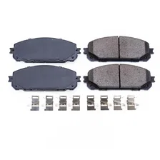 Front Z17 EVO CERAMIC PAD W/HDW for Jeep Cherokee image 2