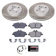 Front SEMI-COATED ROTOR KIT for Mini Cooper image 1