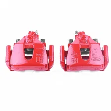 Front RED CALIPER PAIR W/BRKT for Mazda image 2