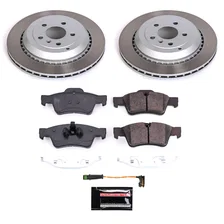 Rear SEMI-COATED ROTOR KIT for Mercedes-Benz image 1