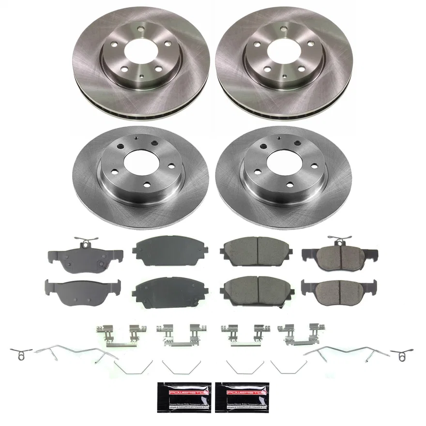 Front and Rear AUTOSPECIALTY BRAKE KIT for Mazda 3