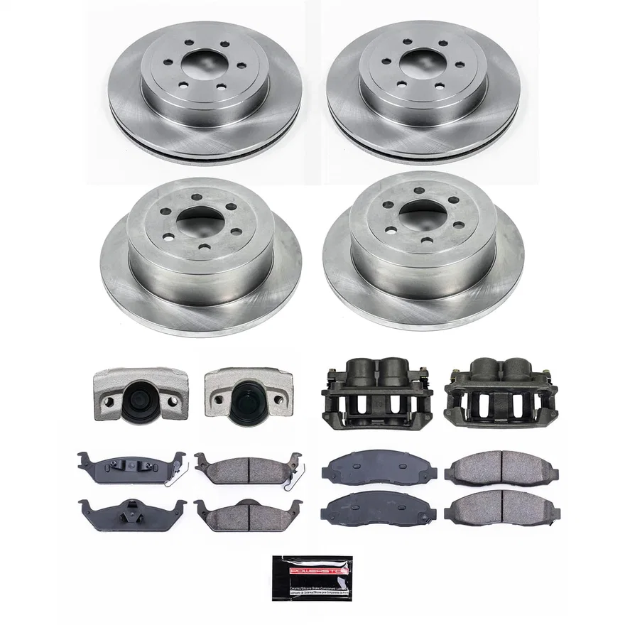 Front and Rear AUTOSPECIALTY KIT W/CALS for Dodge Dakota