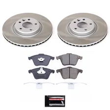 Front SEMI-COATED ROTOR KIT for Volvo image 1