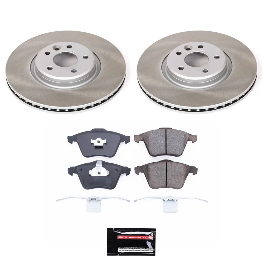 Front SEMI-COATED ROTOR KIT for Volvo