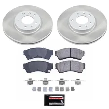 Front SEMI-COATED ROTOR KIT image 1