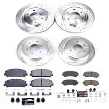 Front and Rear Z23 EVOLUTION BRAKE KIT for Nissan TITAN image 2