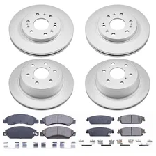 Front and Rear Z17 COATED BRAKE KIT image 2