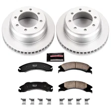 Rear Z17 COATED BRAKE KIT for Ford image 2