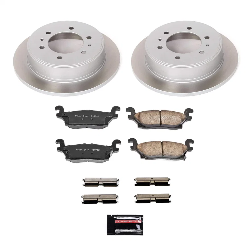 Rear SEMI-COATED ROTOR KIT for Hummer
