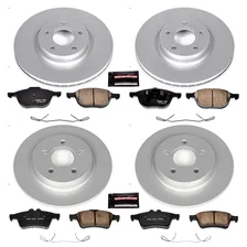 Front and Rear Z23 COATED BRAKE KIT for Volvo image 2
