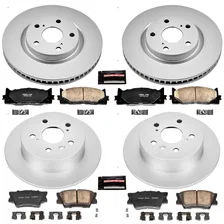 Front and Rear Z17 COATED BRAKE KIT image 2