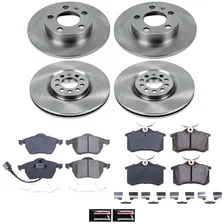 Front and Rear AUTOSPECIALTY BRAKE KIT for Audi TT image 2