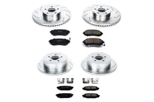 Front and Rear Z23 EVOLUTION BRAKE KIT for Subaru image 2