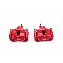 Front RED CALIPER PAIR W/BRKT for Lexus image 2