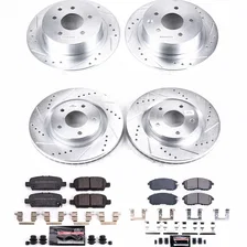 Front and Rear Z23 EVOLUTION BRAKE KIT for Nissan Sentra image 2
