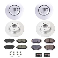 Front and Rear Z17 COATED BRAKE KIT for Mazda 6 image 2