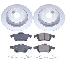 Rear Z17 COATED BRAKE KIT for Ford Focus image 2
