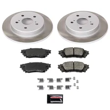 Rear SEMI-COATED ROTOR KIT image 1