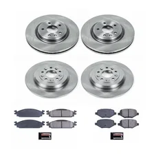 Front and Rear AUTOSPECIALTY BRAKE KIT for Lincoln MKT image 2