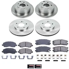 Front and Rear AUTOSPECIALTY BRAKE KIT for Mitsubishi Galant image 2