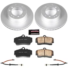 Rear Z23 COATED BRAKE KIT for Porsche Boxster image 2