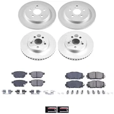 Front and Rear Z17 COATED BRAKE KIT for Toyota image 2