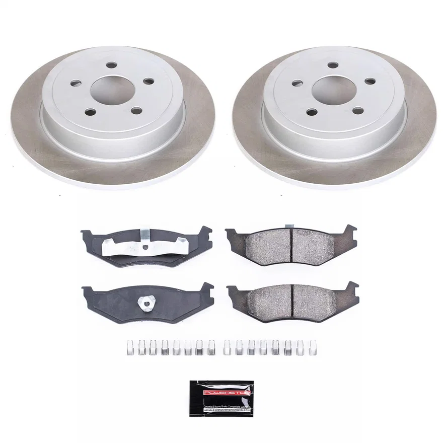 Rear SEMI-COATED ROTOR KIT
