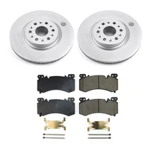Front Z17 COATED BRAKE KIT for Cadillac XT6 image 1