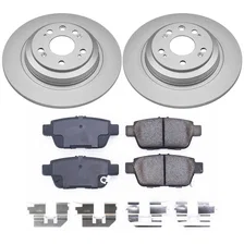 Rear Z17 COATED BRAKE KIT for Acura TL image 2