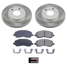 Front SEMI-COATED ROTOR KIT image 1